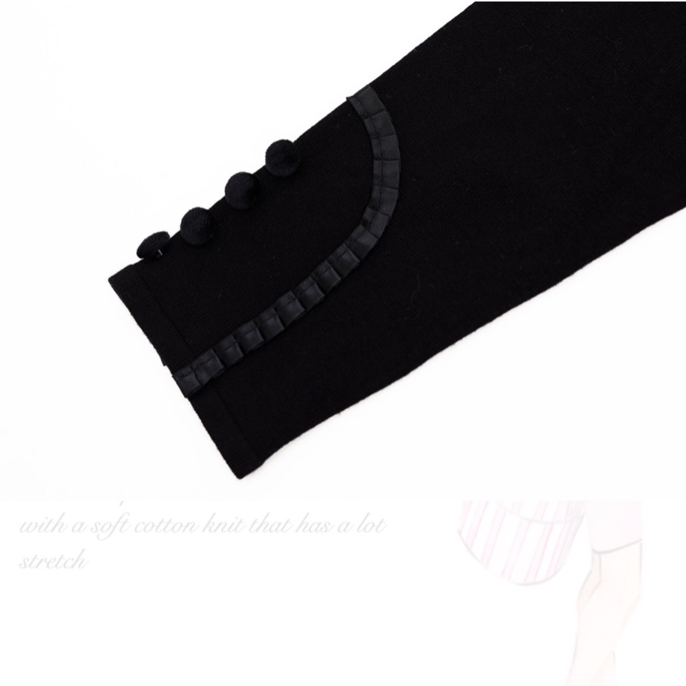 Dita Von Teese Wheels & DollBaby Mademoiselle Onyx Cardigan AU 14 - S/M - Picture 7 of 8